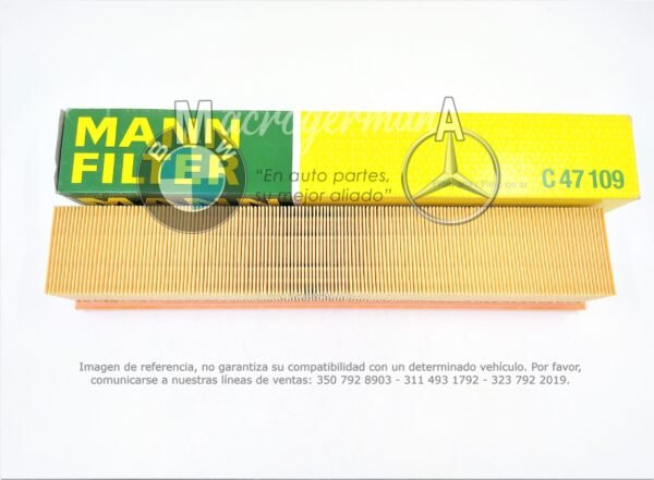 FILTRO DE AIRE MOTOR W203